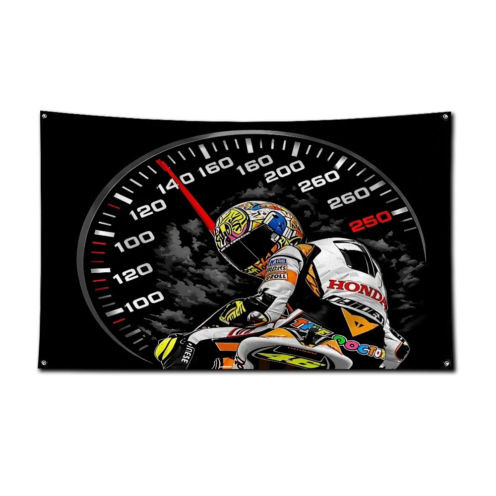 46 High Speed Racing Flag 3X5 Ft Personalized Flags Design Your Image Funny Tapestry Poster Dorm Room, Living Room, Bedroom