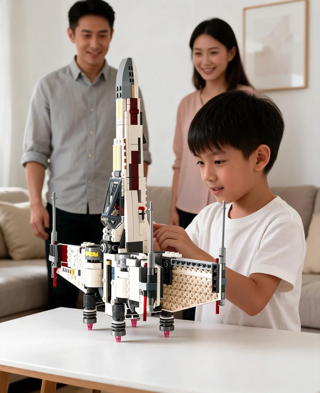 Space Wars X-Wing Building Set - đánh giá và giá Model Kit X Wing