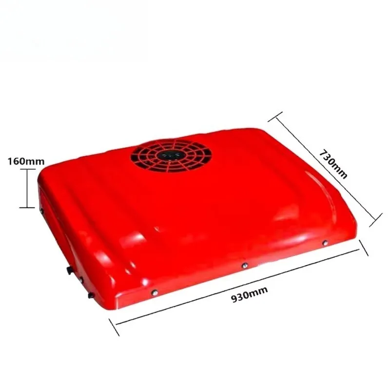 6000Btu RV Caravan Air Conditioner 12/24V Roof Top Parking Air Cooler with R134a Refrigerant for Truck & Caravan