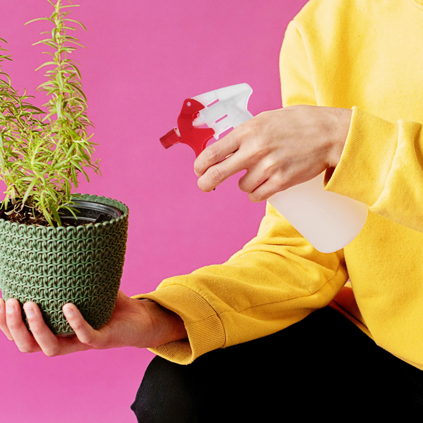 

12Pcs Spray Nozzles Adjustable Trigger Sprayer Heads for Garden Hose Bottles Replacement Fine Mist Watering Tools