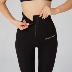 Mallas deportivas de cintura alta para mujer, pantalones adelgazantes de realce, ropa moldeadora, bragas de Control de barriga, talla grande 3XL