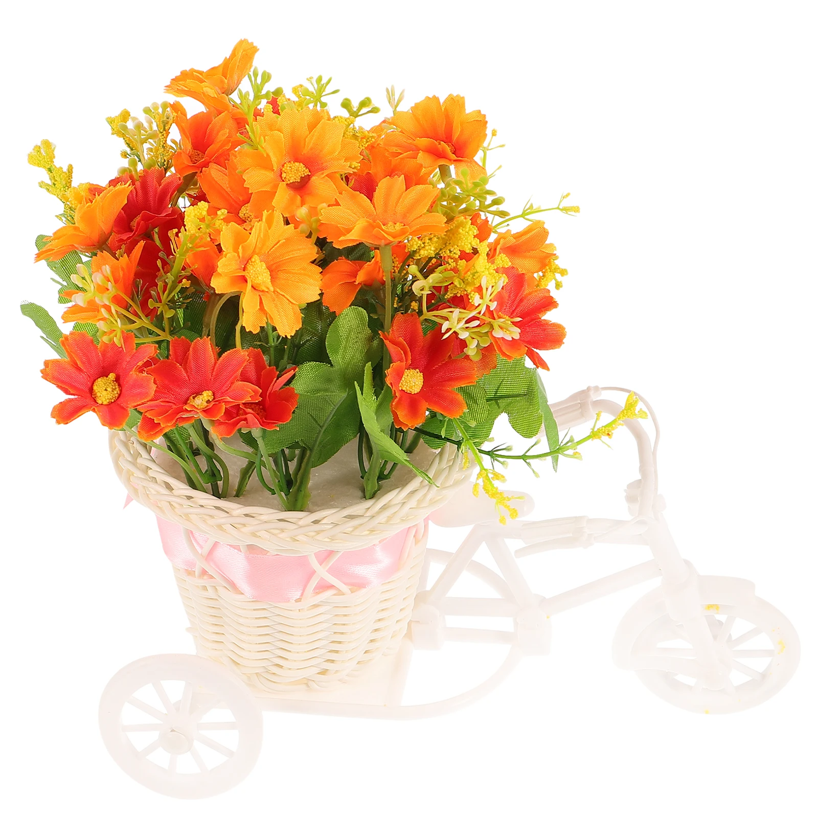 

Artificial Flower Bonsai Decor Simulated Plants Ornament Home Office Shop Decoration Realistic Lifelike Bouquet Elegant Table