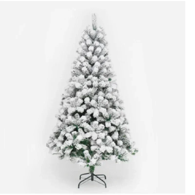 Artificial PVC Snow Christmas Tree Metal Base Christmas Decorations for Home Christmas Decor 1.2-3M XmasTree