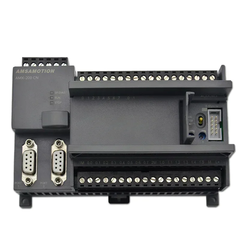 AMSAMOTION CPU224XP PLC Programmable Logic Controller 220V Compatible Siemens S7-200 Output PLC Support PTO MAP PID