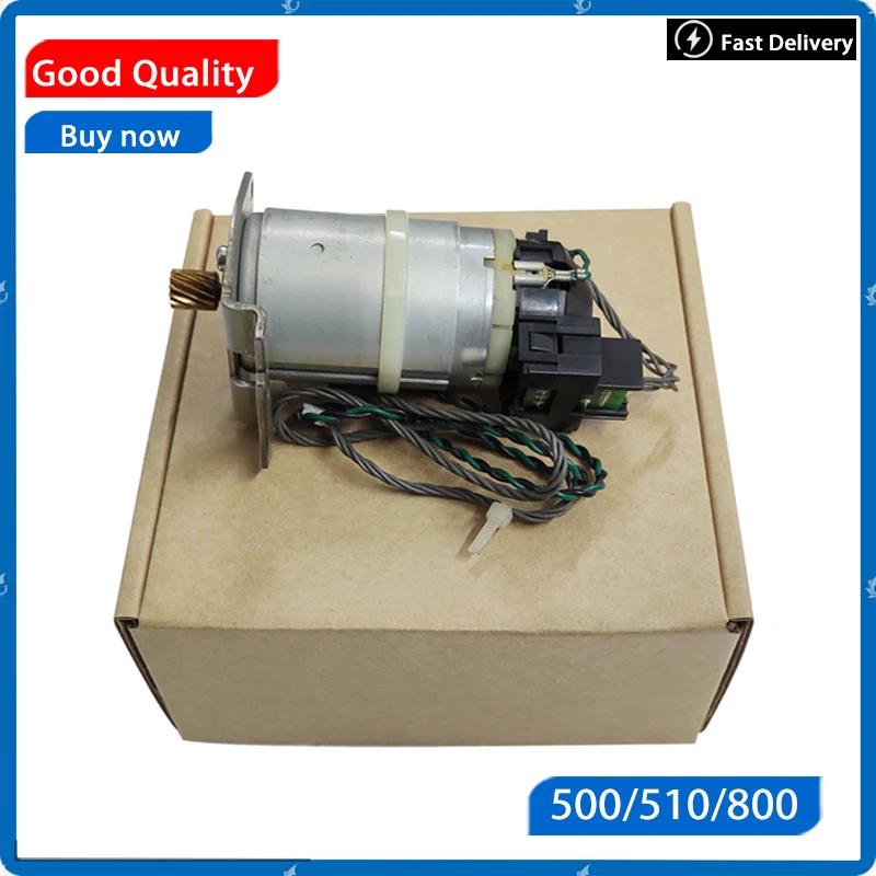 Original new Designjet 500 800 510 Paper Carriage Belt Drive Motor X Motor C7769-60377 C7769-60375 Plotter parts