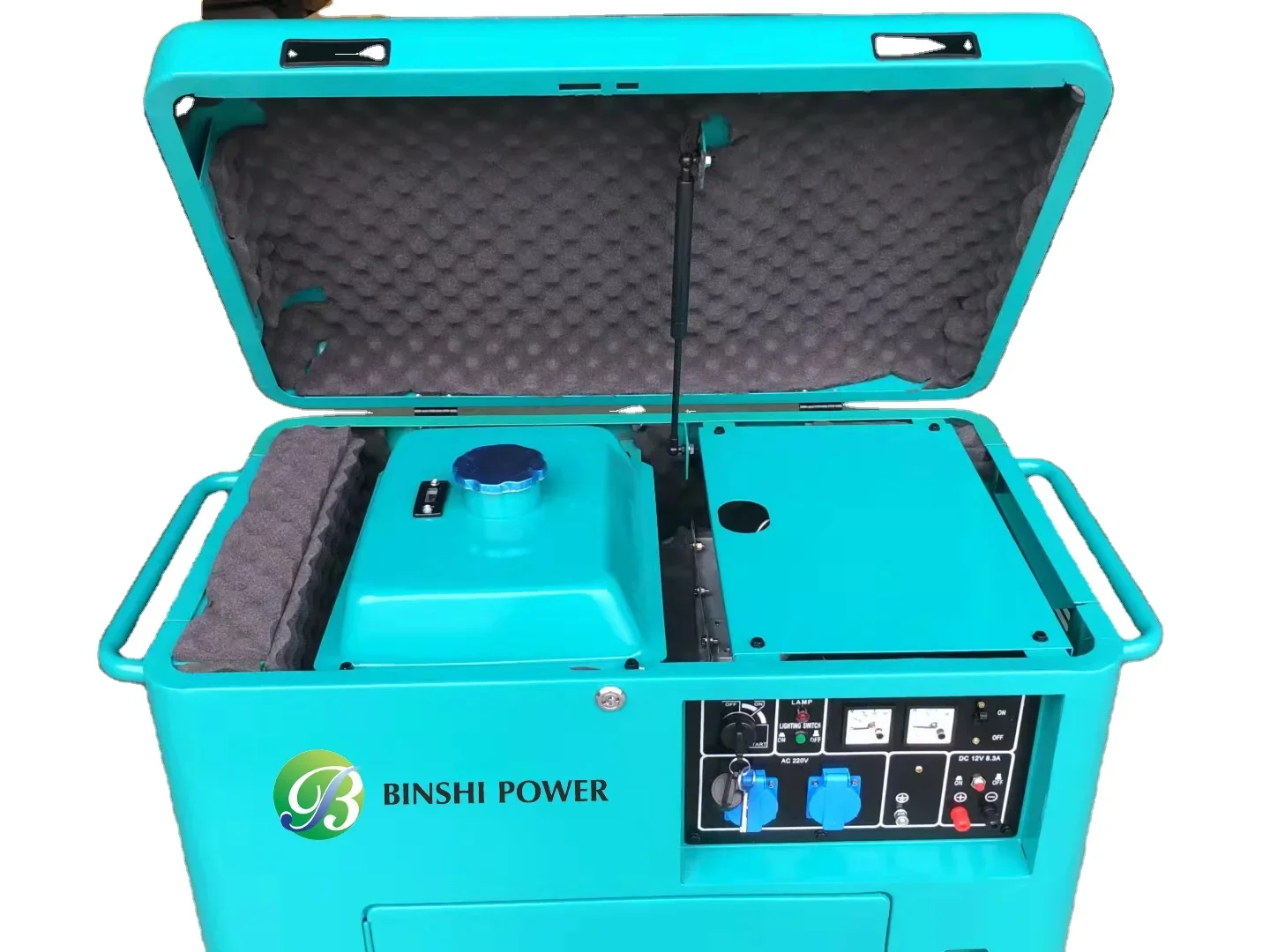 

l Hot Selling 6KW 10kw Small Silent Open Type Generator China Original Portable Diesel Generator