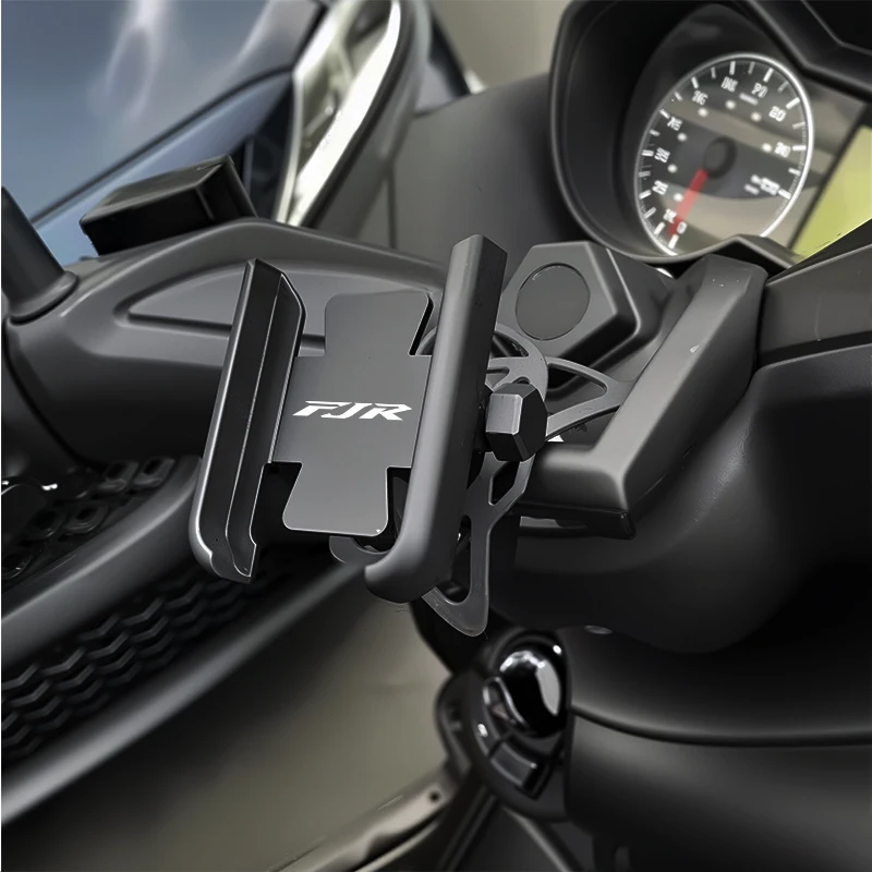 For YAMAHA FJR1300 FJR 1300 XJR1300 XJ6 XJR 1300 Motorcycle Phone Shock Absorbing Alloy Navigation Bracket Holder GPS