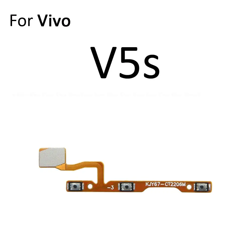 Switch Power ON OFF Button Flex Cable Ribbon For Vivo V9 Youth Pro V7 V5s V5 Plus Lite V3 Max Mute Silence Volume Key