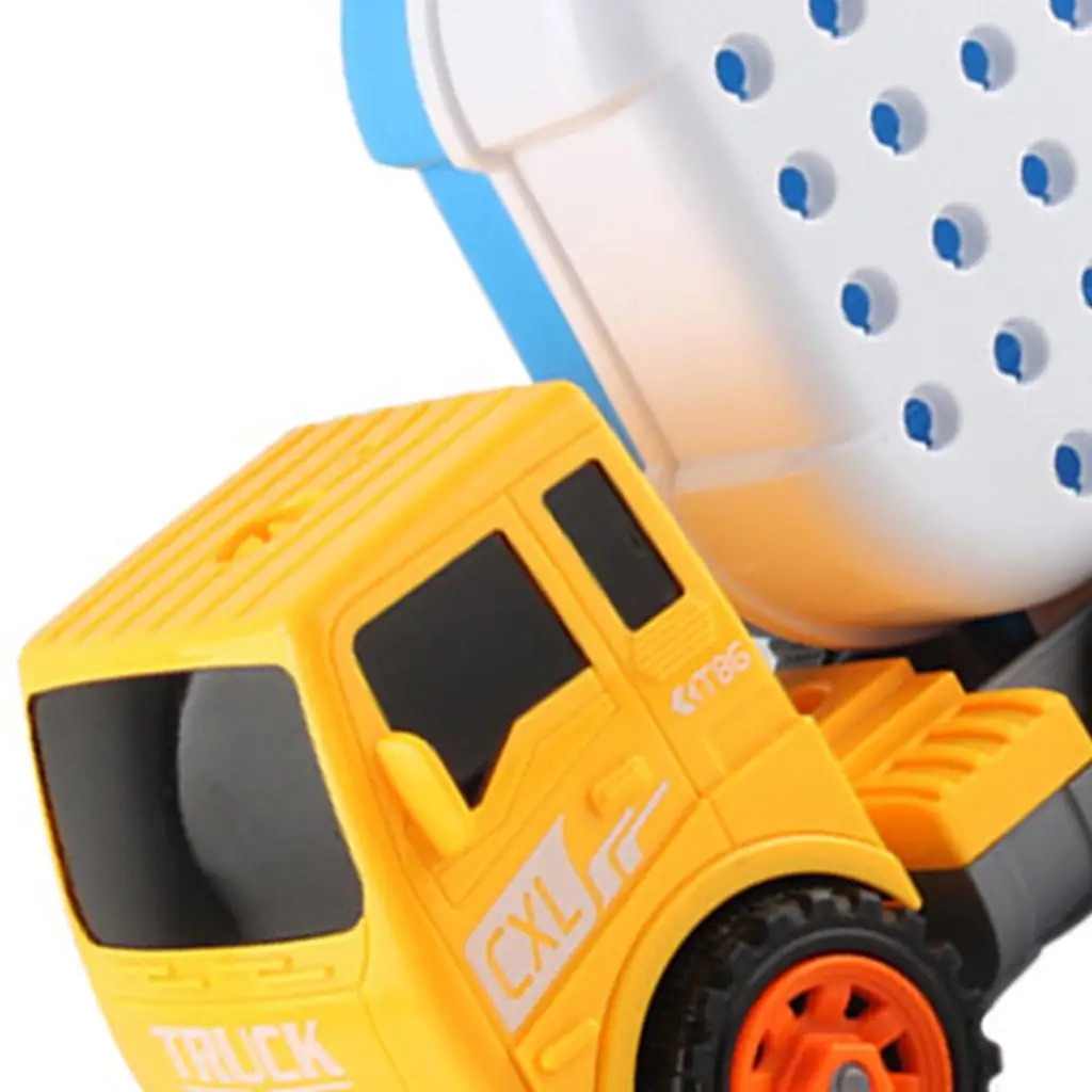 Educational Drill Building Blocks Toy for Kids Creative 3D Mosaic Puzzle Set with Power Drill and Storage Case for Learning