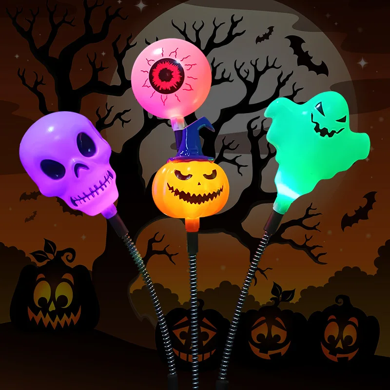 Outdoor Solar Lamp Halloween Pumpkin Garden Decoration LED Lights Solar Yard Lighted for Garden Patio Wing Swaying Lawn Lamp