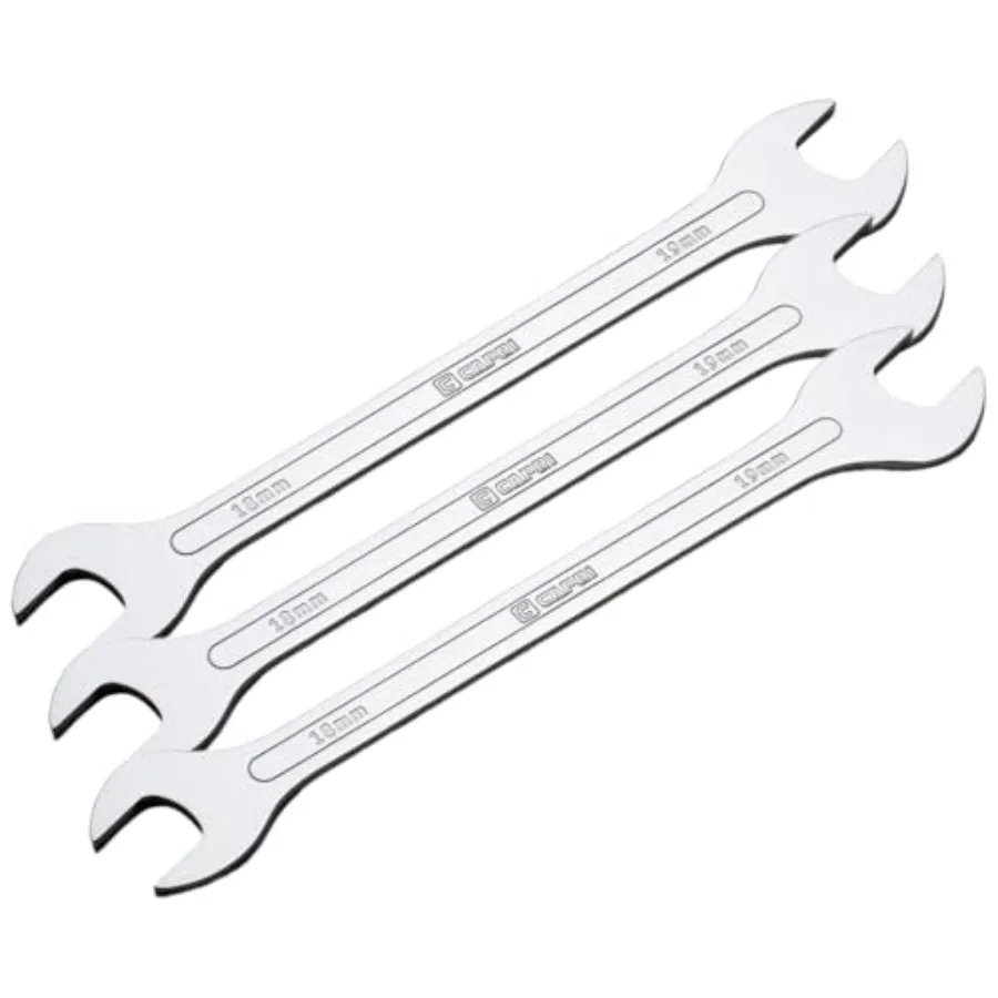 

Супертонкий рожковый ключ 18 мм x 19 мм, метрический, 11850-1819 (набор из 3 шт.)