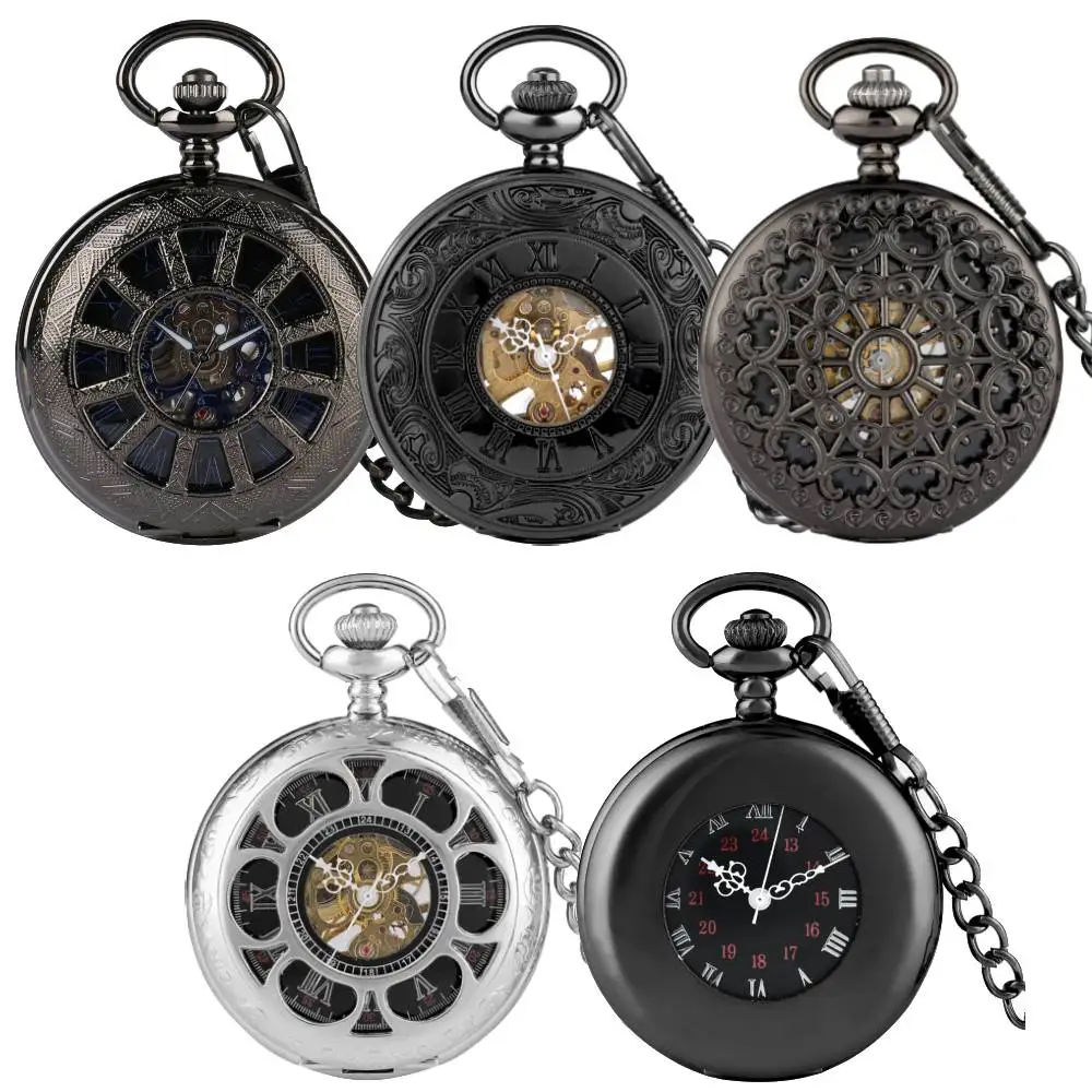 vintage-mechanical-hand-winding-pocket-watch-multiple-style-roman-arabic-numeral-dial-pocket-watch-with-chain-retro-gift-for-men