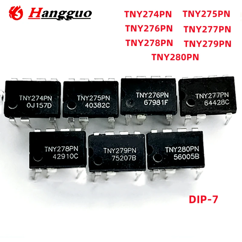 

10PCS/Lot original TNY274PN TNY275PN TNY276PN TNY277PN TNY278PN TNY279PN TNY280PN DIP-7 Power Chip Best quality