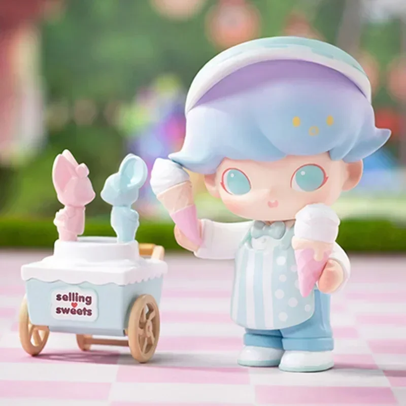 

POP MART DIMOO Kawaii Anime Action Figure: Blind Box Series Ornaments Figurines Home Decor Desktop Model Dolls Gilrs Gift