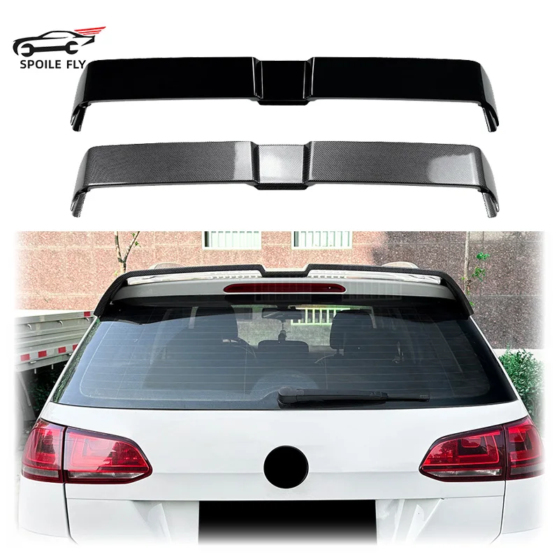 

2013 To 2017 For Volkswagen VW Golf 7 MK7 7.5 VII Variant & Wagon Oettinger Style Rear Roof Spoiler Wing Lip By ABS Body Kit