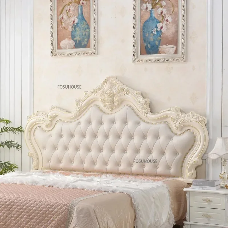 الأوروبية الفاخرة اللوح الأمامي غرفة الديكور حقيبة لينة تكنولوجيا القماش مسند الظهر الأميرة اللوح الأمامي غرفة نوم المضادة للتصادم وسادة Z #2