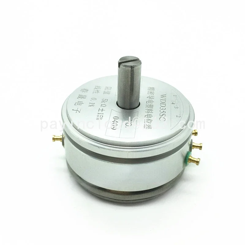 

Precision Conductive Plastic Potentiometer Wdd35sc 1K 2K 5K 10K with Center Tap 4 Feet 0.1% Linear