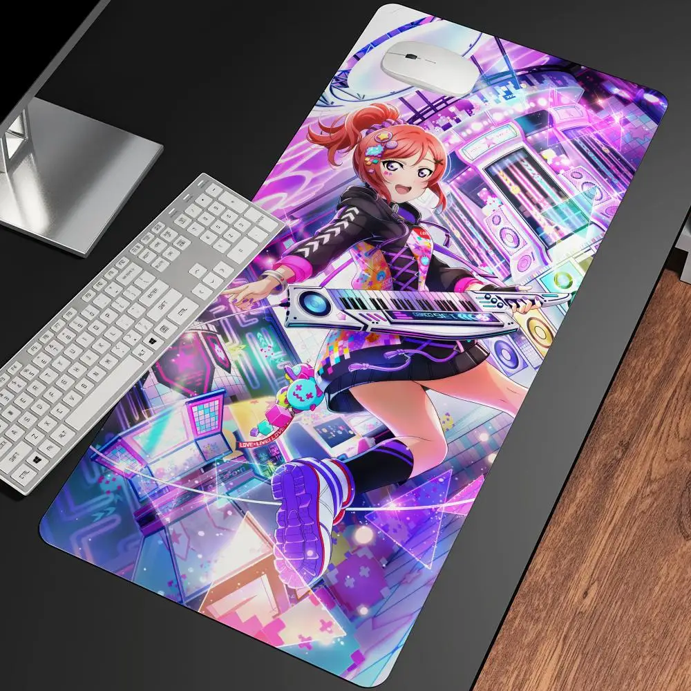 Anime LoveLive Nishikino Maki Mousepad Large Gaming Mouse Pad LockEdge Thickened Computer Keyboard Table Desk Mat