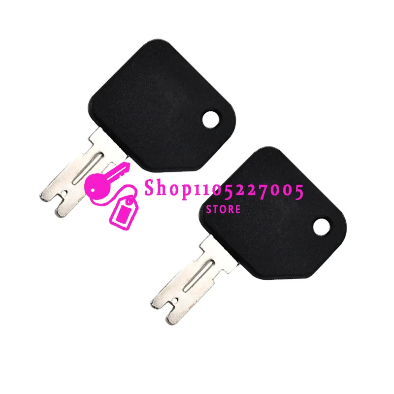 1/2/5/10/20PCS 166 Forklift Ignition Keys Plastic Handle 186304