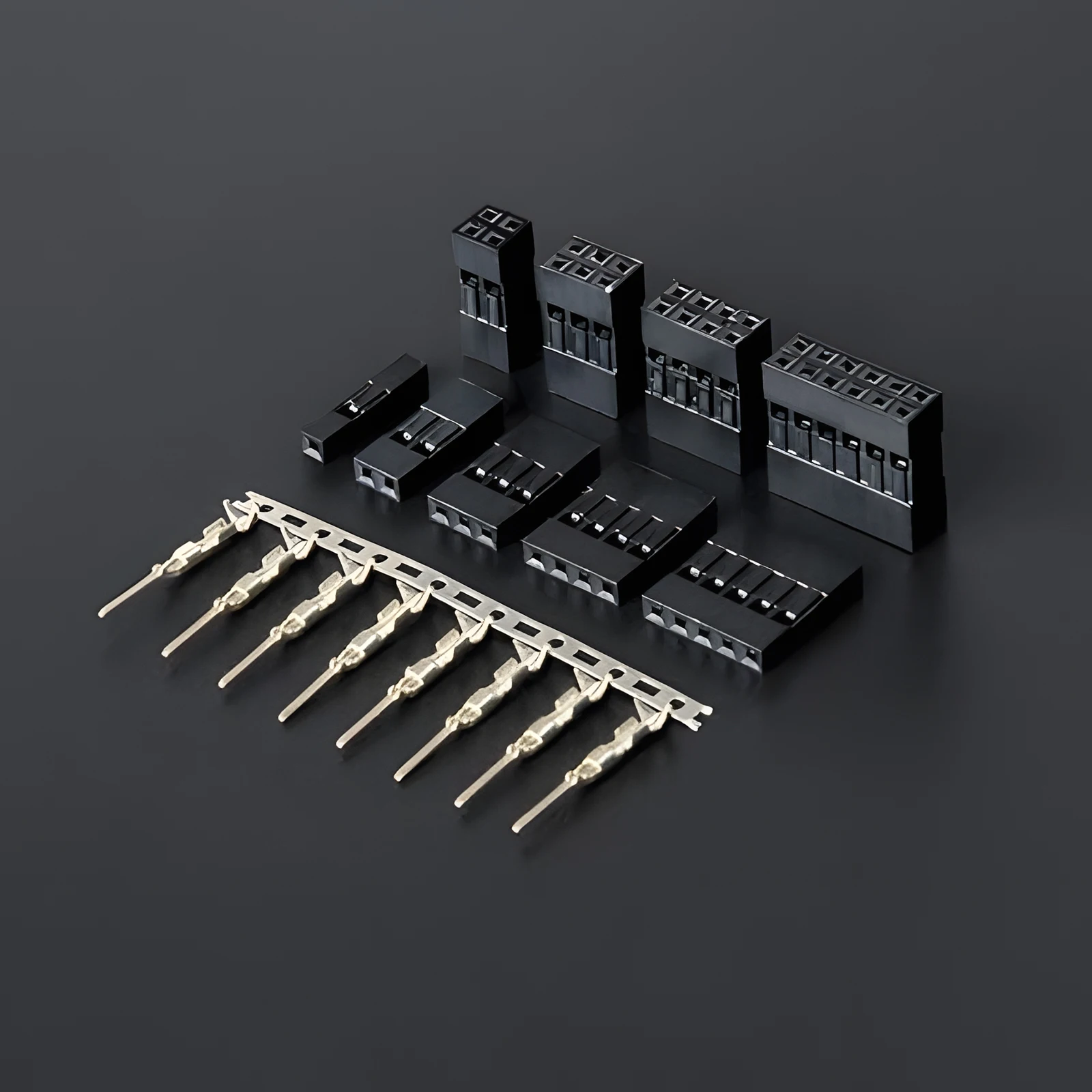 620Pcs Dupont Connector 2.54mm Kit, Pin 2.54mm Pitch Row Cable Jumper Wire Header Housing, Male Female Crimp Pins Terminal Kit