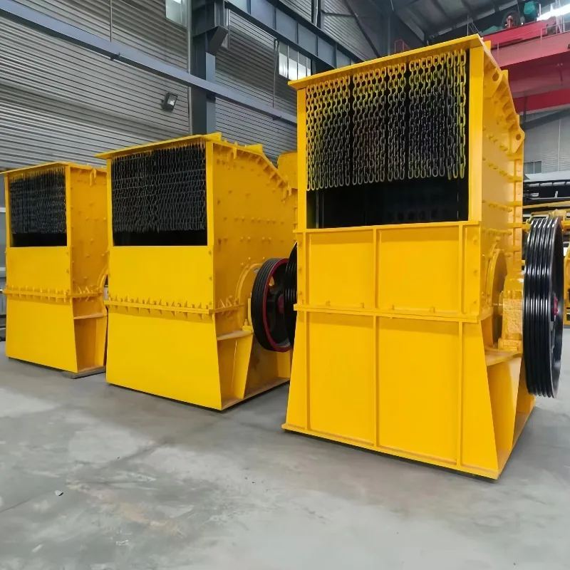 Factory Supply One-step PC1210 Hammer Crusher Machine for Limestone with Less Powder