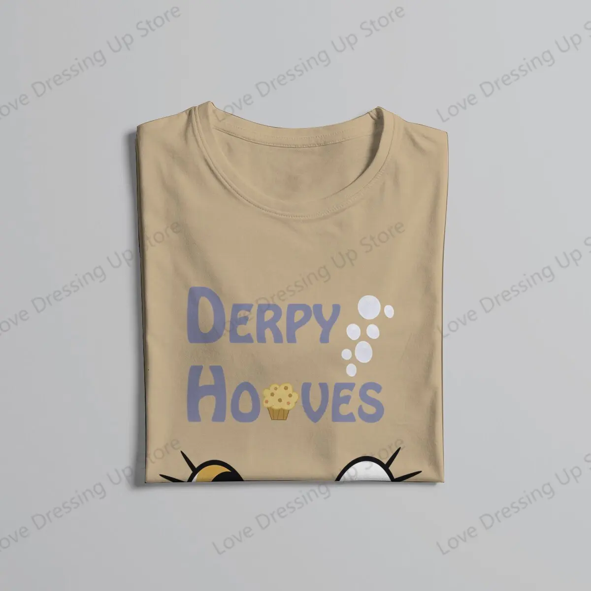 Derpy Hooves Essential 100% Cotton men\'s Tshirt Street Cool Tshirts Mlp Hipster Tops