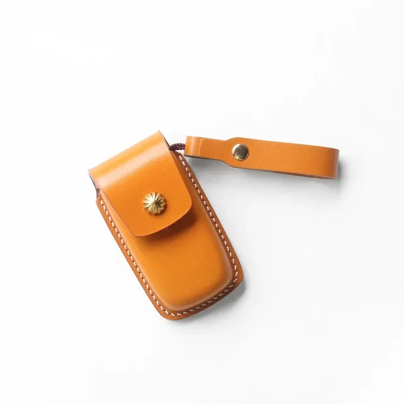 for Hjkl Leather Car Key Bag for Buick GL8 Envision Personalized Cowhide Handmade Simple Key Cover