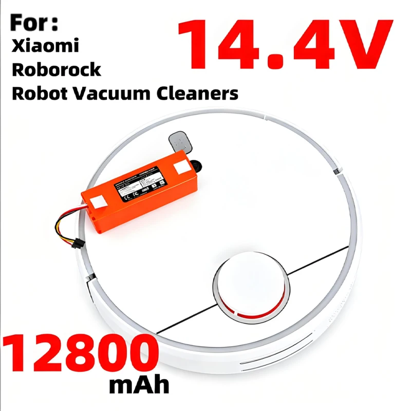 

Original 14.4V Li-ion Battery Robotic Vacuum Cleaner Replacement Battery for Xiaomi Robot Roborock S50 S51 S55 Accessory Spare