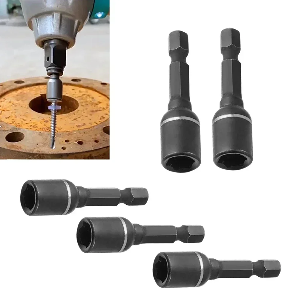 

5 шт., шестигранные головки, насадки с втулкой, набор магнитных отверток, набор отверток, адаптер для сверл, ударные отвертки, торцевые ключи