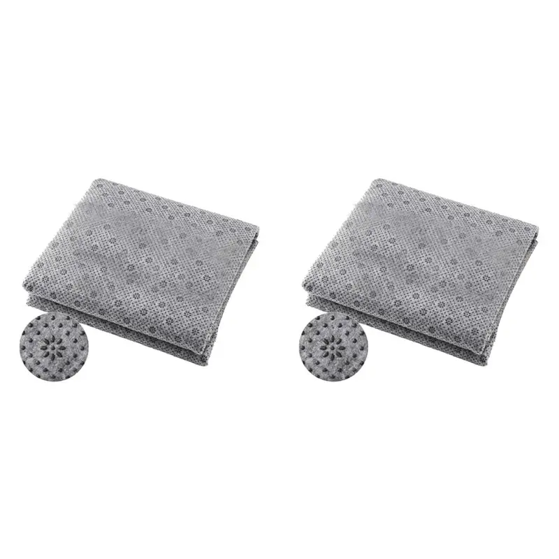 【HAPPY】2Pcs 2X2m Rug-Backing-Antislip-Tufting-Cloth, 2Mm Thick (More Wear-Resistant & Tear-Resistant & Durable)