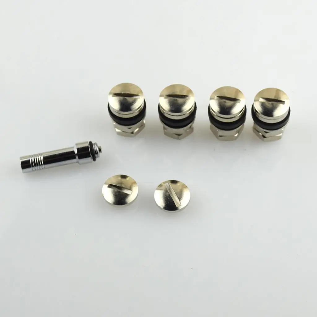 4 Piece  Hidden Valve Stems with Caps  Wheel Rim Car Truck SUV