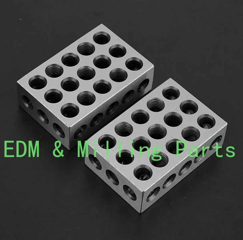 CNC Milling Machine Milling Block High Accuracy Hardened Steel 2pcs Block Durable For Industry Steel