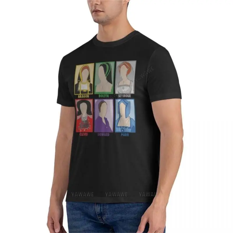 SIX the Musical: Old School Queens New Colors Classic T-Shirt funny t shirts hippie clothes mens cotton t shirts