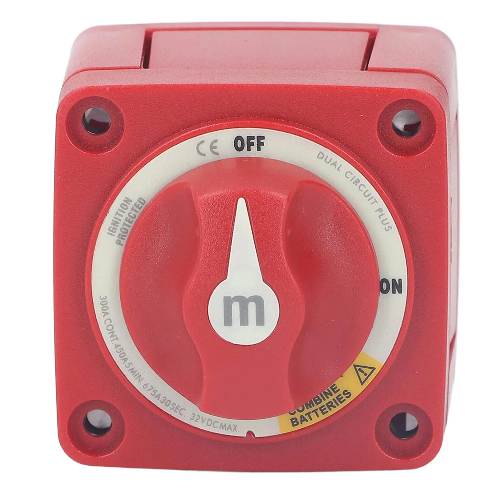 

Marine Battery Disconnect Switch - Safe for rv Cutoff Switch for Easy Operation & Protection