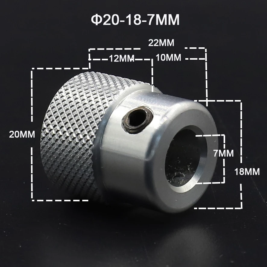 1Pcs Diameter 30Mm 20Mm Aluminium Mini Handwiel Mechanische Hand Wiel Automatisering Apparatuur Onderdelen Cnc Draaibank