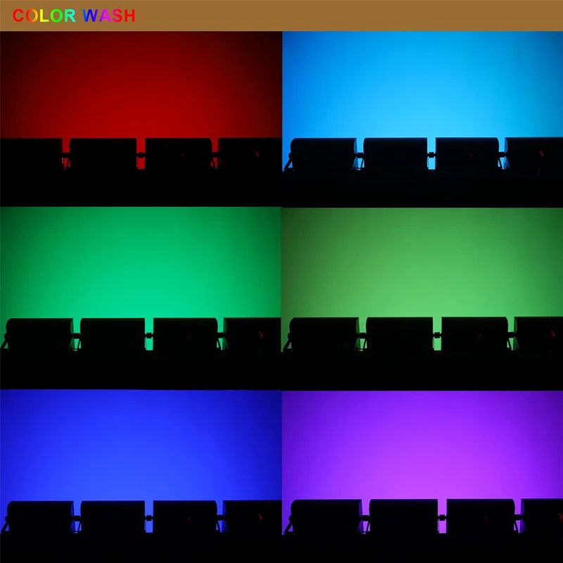 RGBW 8+8 LED Strobe Light DMX512 Horse Racing Wash Strobe Stage Effect 3IN1 DJ Disco Wedding Party Bar