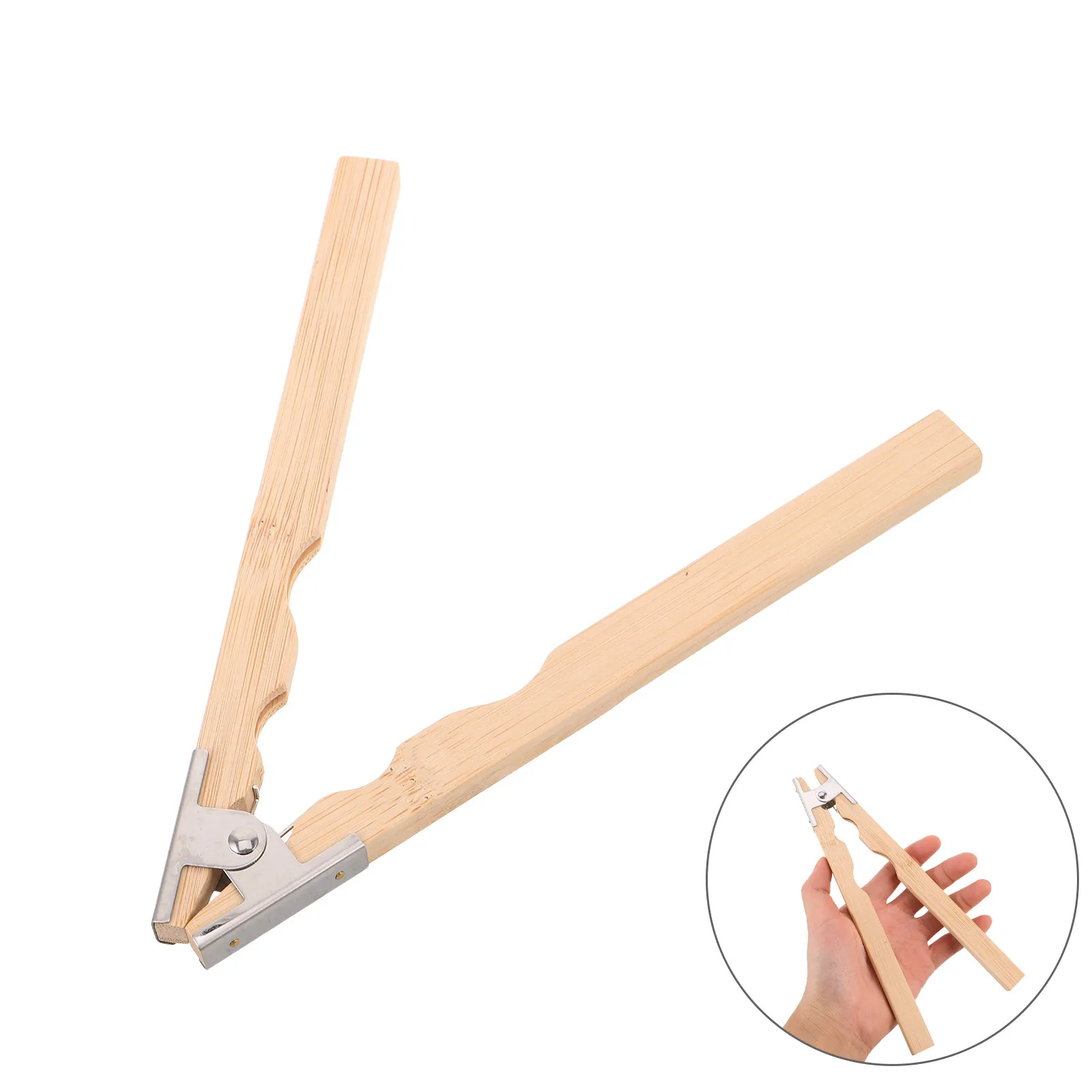 

Spring Grip Ring Clamp for Jewelry Making Wooden Ring Holder Precision Polishing Filing Engraving Jewelry Repair Craft Tool