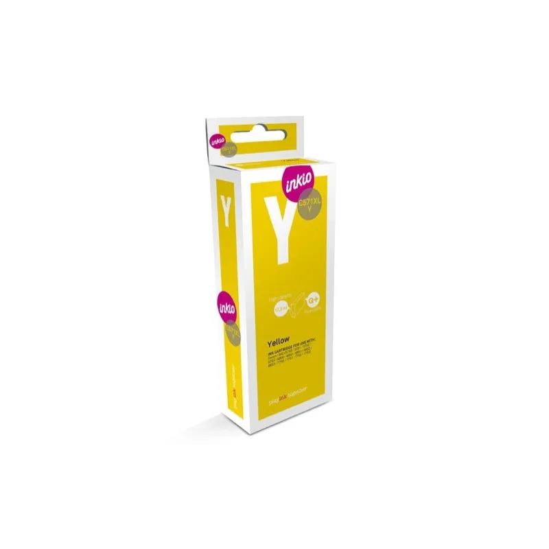 Alternative ink cartridge Canon yellow C571XLY, replaces a CLI571XLY - 0334C001 CCCLI571XLYC 8400250058356 imprimirbien.com