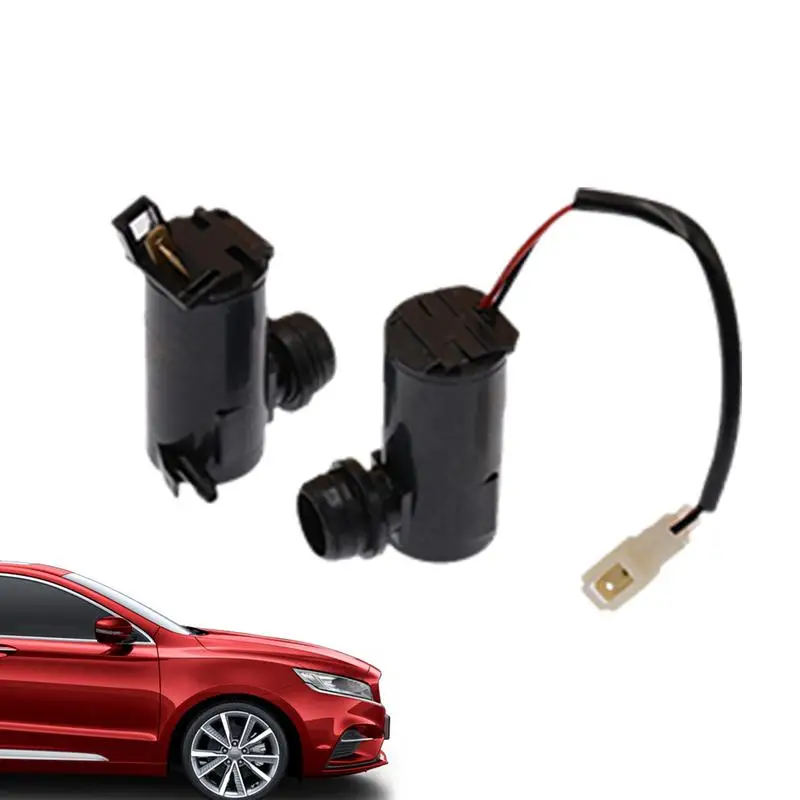 Windshield Washer Pump Replacement High Strength Windshield Washer Pumps 12V/24V Car Wash Accessories For Safe Driving