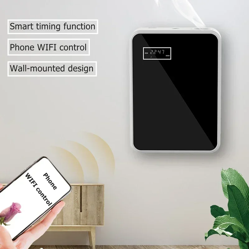 เครื่องกระจายกลิ่นหอมไฟฟ้า น้ําหอมปรับอากาศ น้ําหอมกลิ่นห้อง เครื่องปรุง Hvac สําหรับเครื่องใช้ในบ้าน สํานักงาน โรงแรม อุปกรณ์กลิ่น WIFI