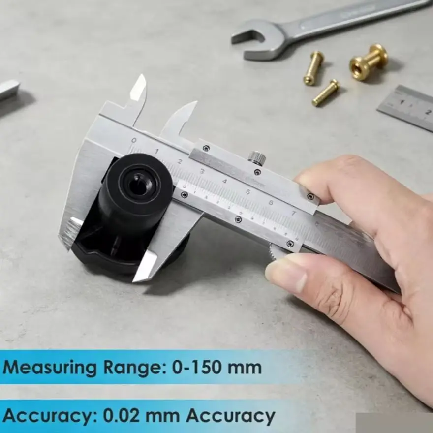 Vernier Caliper High Accuracy Marking Micrometer Gauge Portable Four Use Precision Metric  Measuring Instrument Tool