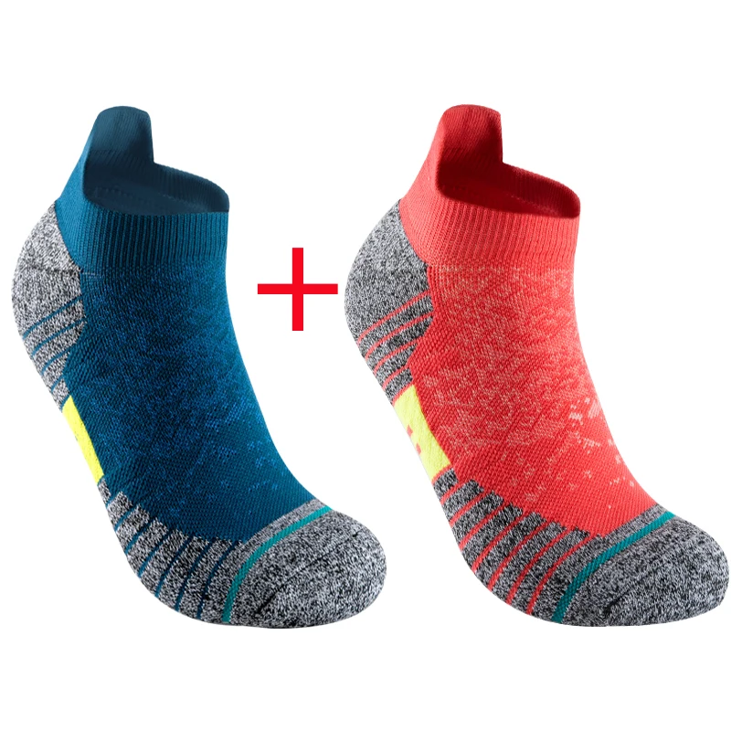 2 Paar Fahrradsocken für Herren, Kompressionssocken für Krankenpfleger, Radsportsocken für Damen, MTB-Schutzsocken, Sportsocken mit Grip, Barre-Socken, unsichtbare Socken. – Detail 11