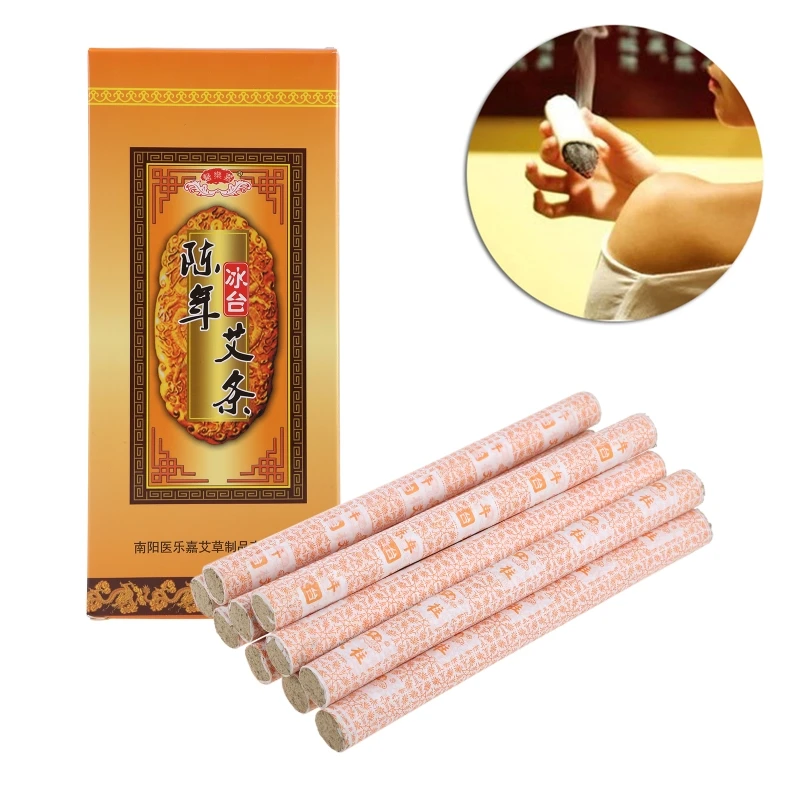 Fifteen Years Aging Moxa Roll Chinese Moxibustion Acupuncture Therapy New