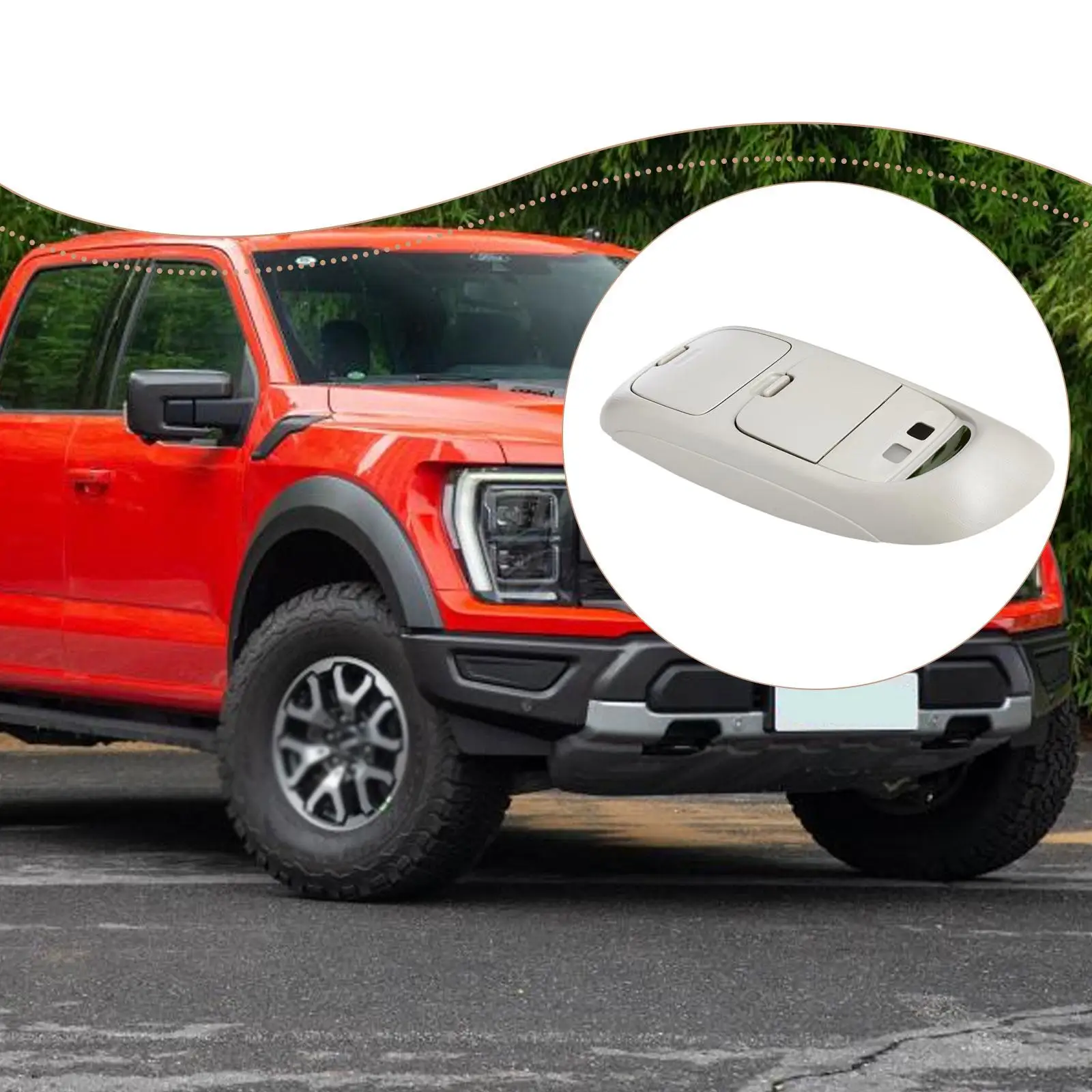 

2C3Z-25519A70-aac Overhead Console Assembly Repair Parts for F-550 F550