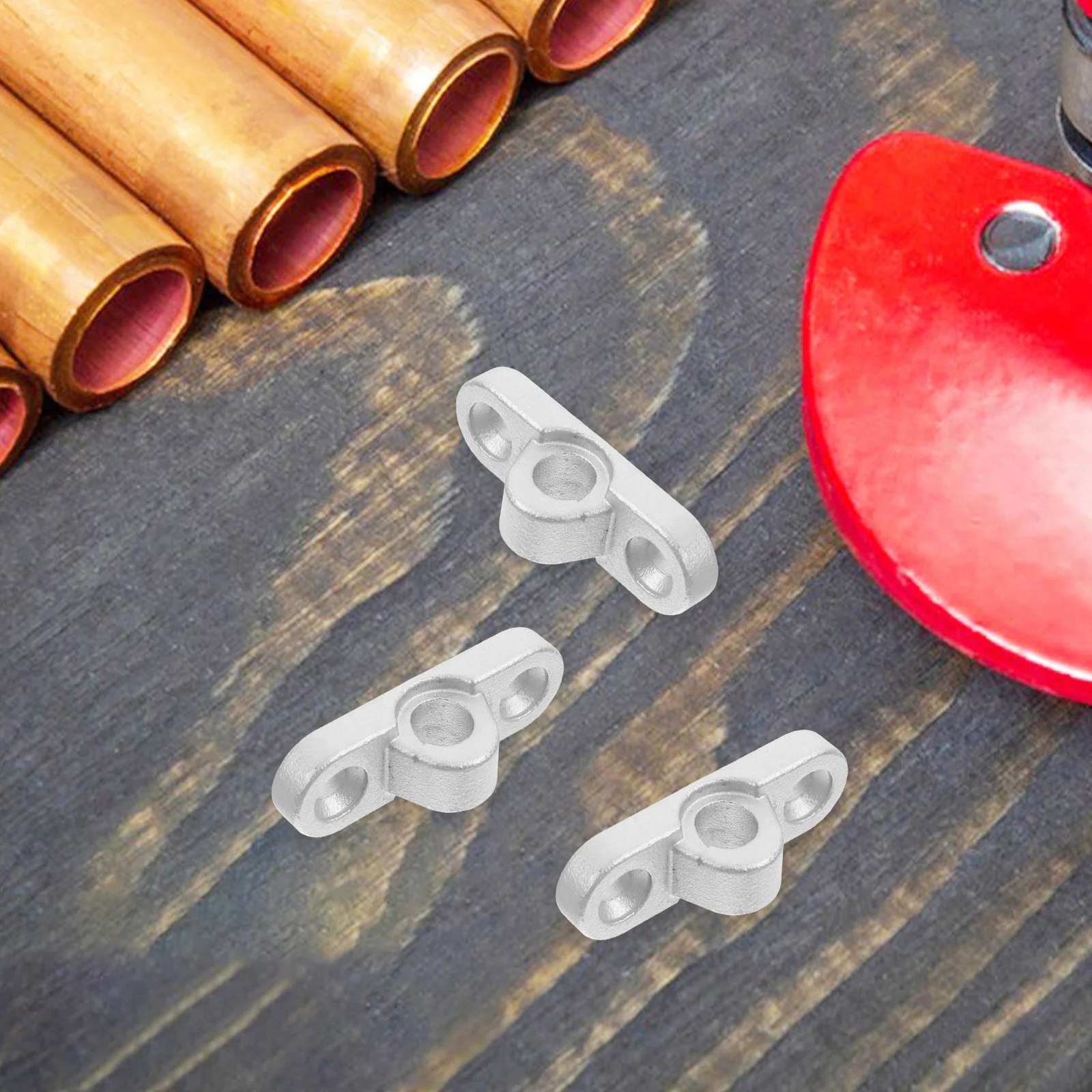 

6Pcs Stainless Steel Awning Bottom Mounting Bracket Rv Durable Support Outdoor Canopy Fittings Secure Fixation