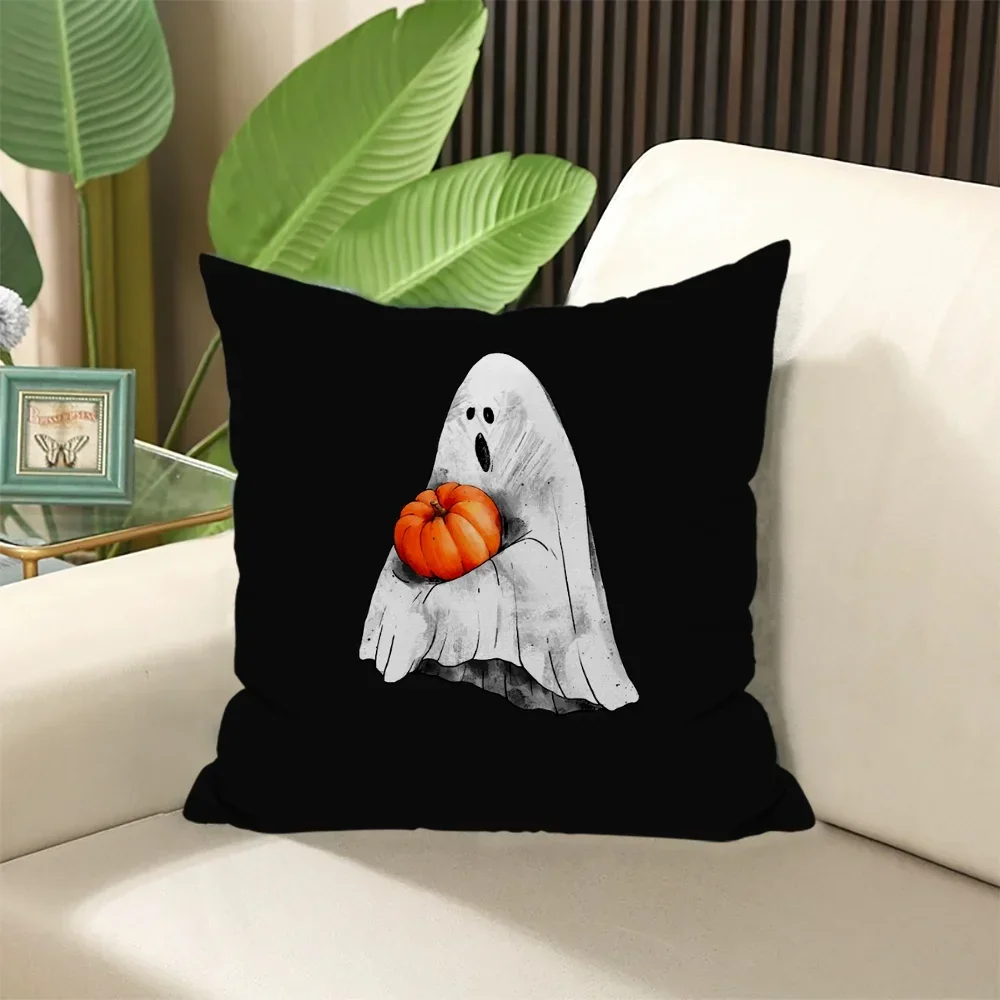 Fantasma cojines funda de almohada Anime funda de almohada cojines decoración del hogar cojín decorativo sofá 45x45 fundas cuerpo caída 45x45cm cama