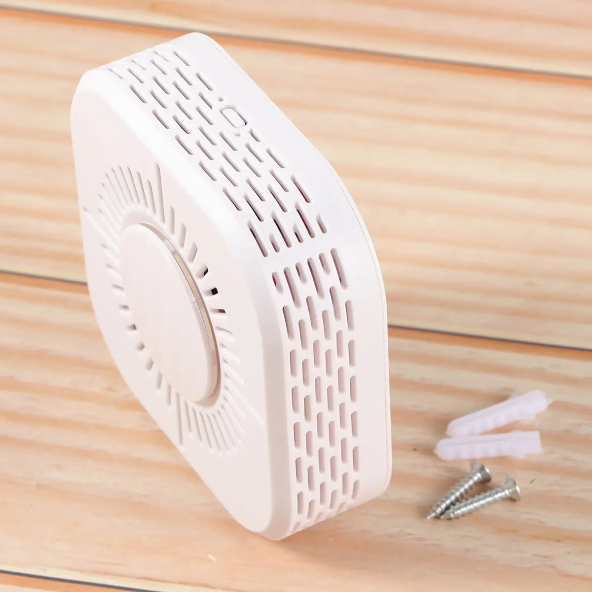 

Smoke Alarm for Hotel Office School Fire Warning Beeping with -Interference Design White Smoke