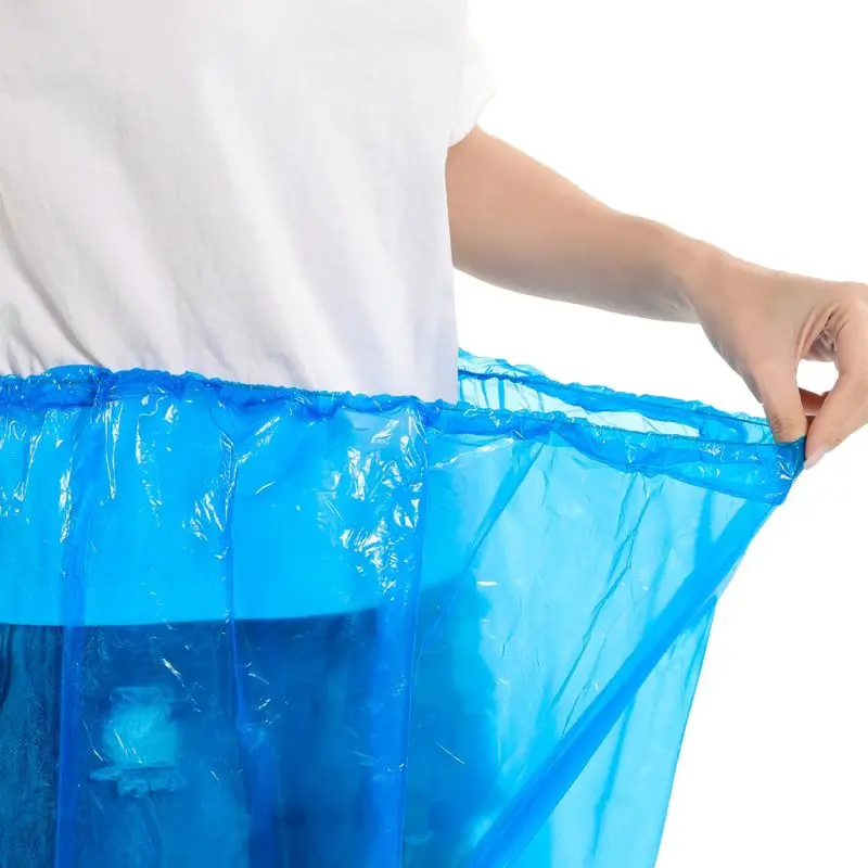Disposable Rain Pants Rain Poncho for Outdoor Camping Festivals Hiking Dustproof Waterproof Protective Clothing