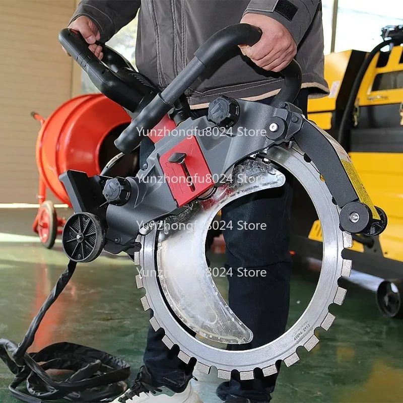 W410-300 Handheld Ring Saw Electric Ring Saw Machine Concrete Wall Saw Machine Cheap, Durable and Easy to Maintain