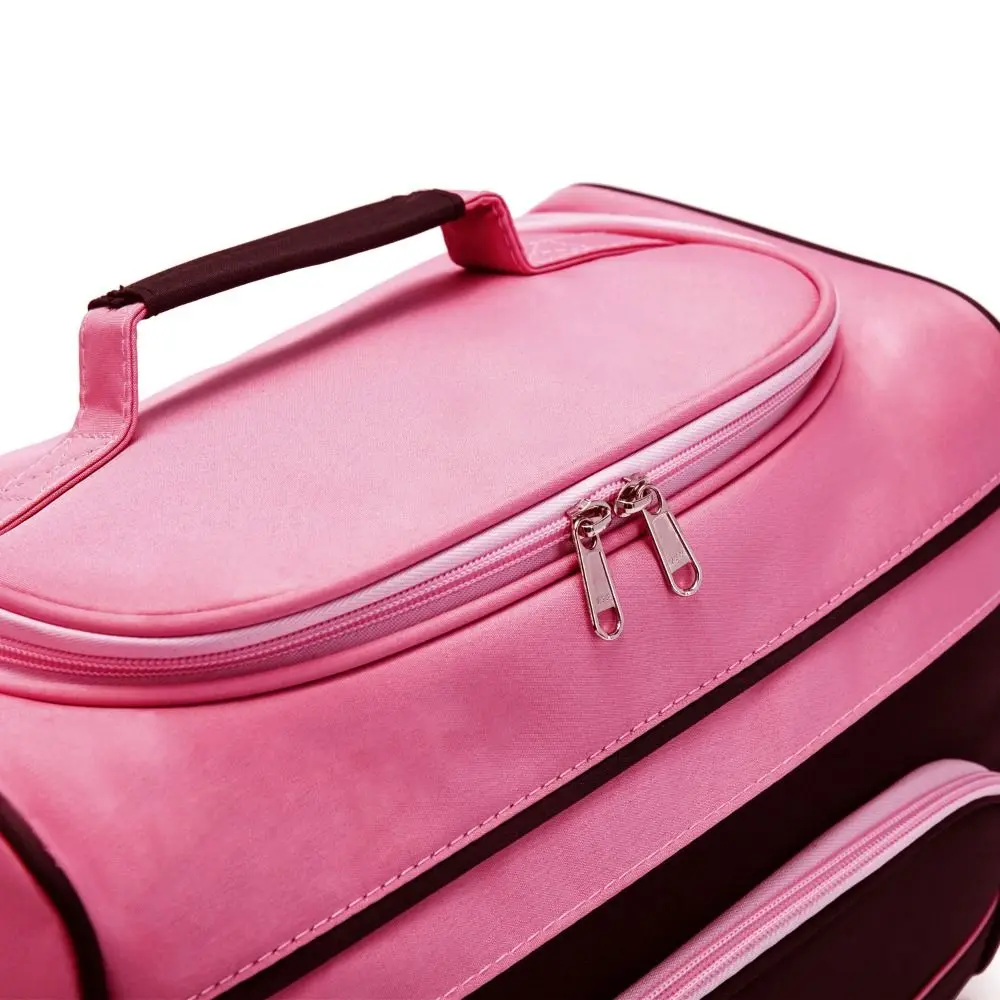 Portable Barber Bags Durable Stripes Carrying Storage Bag Shoulder Strap Large Capacity Crossbody Messenger Bag Hair Cutting